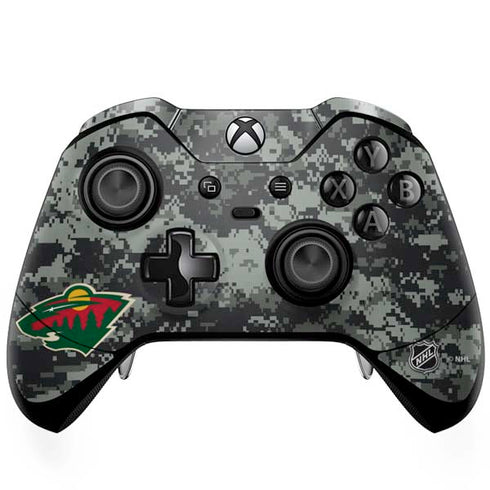 NHL Minnesota Wild Camo Xbox One Elite Controller Skin