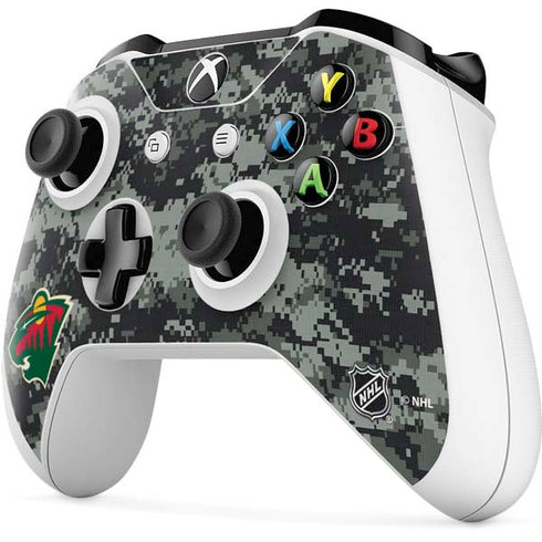 NHL Minnesota Wild Camo Xbox One S All-Digital Edition Bundle Skin
