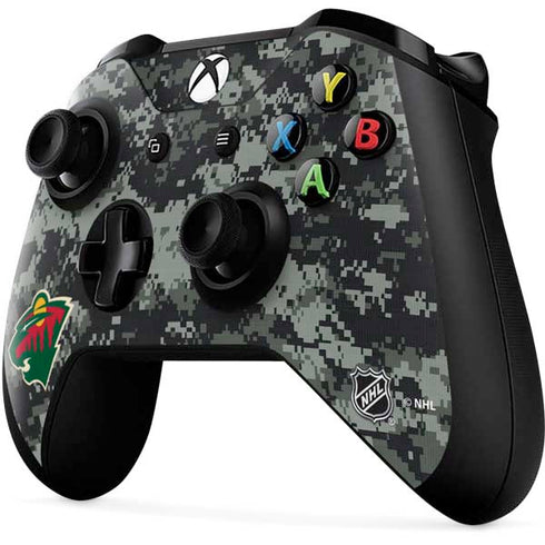 NHL Minnesota Wild Camo Xbox One X Controller Skin