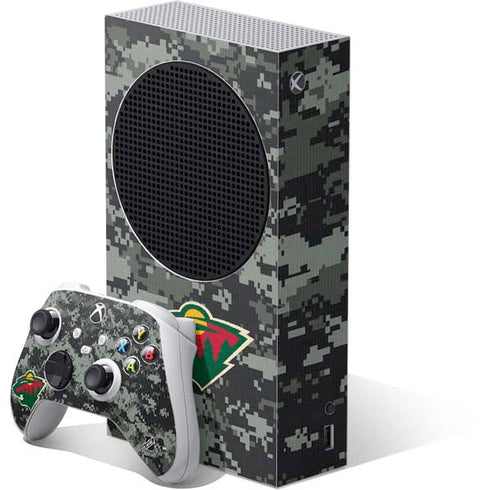 NHL Minnesota Wild Camo Xbox Series S Bundle Skin