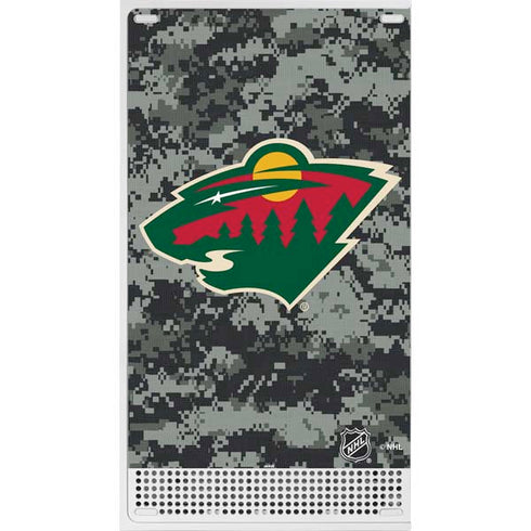 NHL Minnesota Wild Camo Xbox Series S Skins