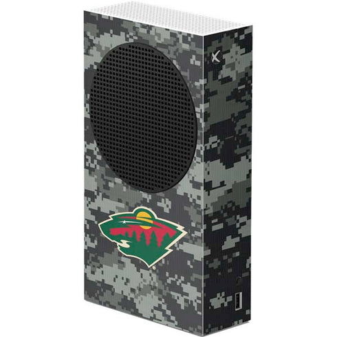 NHL Minnesota Wild Camo Xbox Series S Console Skin
