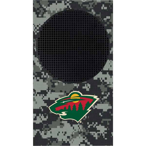 NHL Minnesota Wild Camo Xbox Series S Console Skin