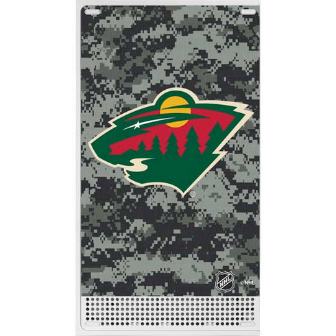 NHL Minnesota Wild Camo Xbox Series S Console Skin
