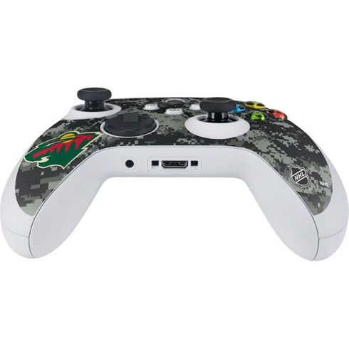 NHL Minnesota Wild Camo Xbox Series S Controller Skin