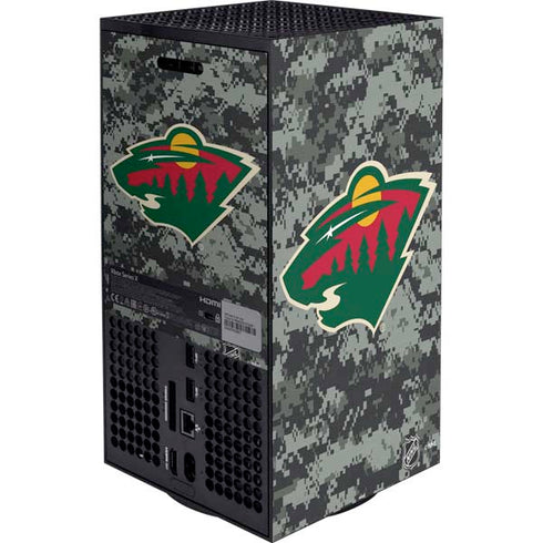 NHL Minnesota Wild Camo Xbox Series X Bundle Skin
