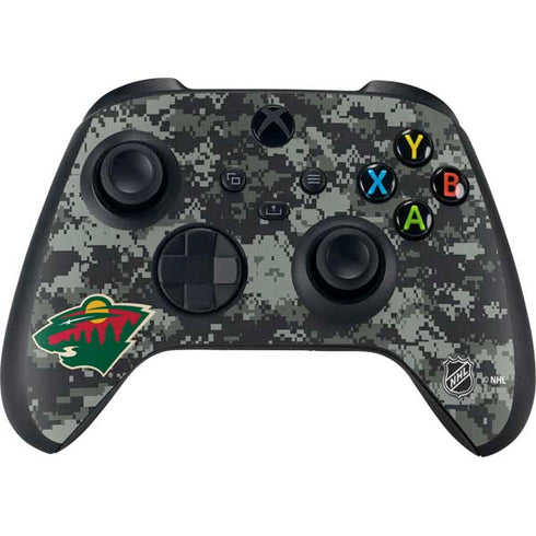 NHL Minnesota Wild Camo Xbox Series X Bundle Skin