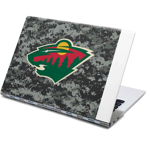 NHL Minnesota Wild Camo Yoga 910 2-in-1 14in Touch-Screen Skin