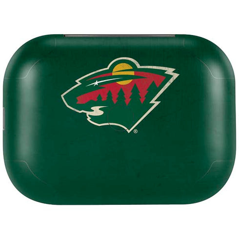 NHL Minnesota Wild Distressed Amazon Echo Buds Skin