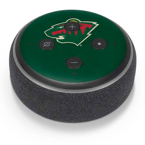 NHL Minnesota Wild Distressed Amazon Echo Dot Skin