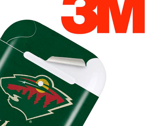 NHL Minnesota Wild Distressed Apple AirPods 2 Skin