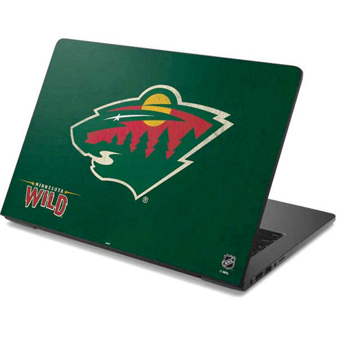 NHL Minnesota Wild Distressed Dell Chromebook Skin