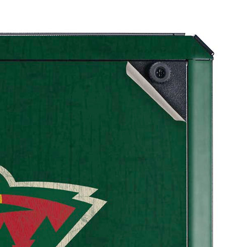 NHL Minnesota Wild Distressed Cooler Master MasterBox Q300L Mini Tower Skin
