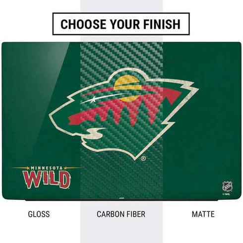 NHL Minnesota Wild Distressed Dell Vostro Skin