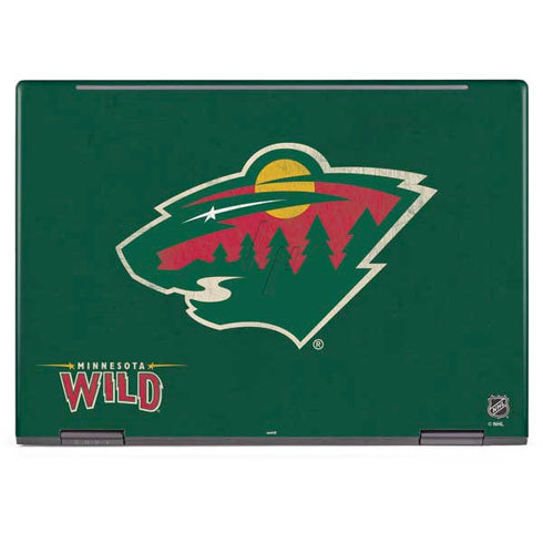 NHL Minnesota Wild Distressed HP Envy Skin