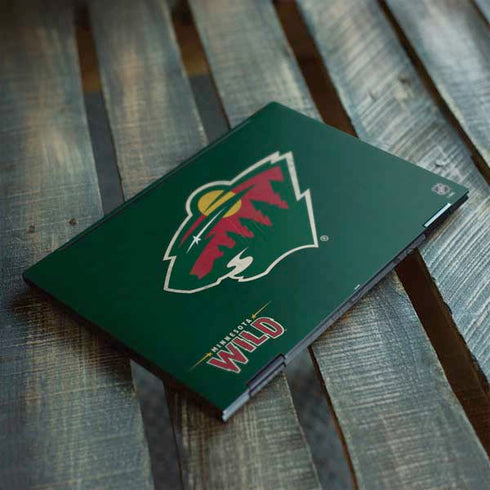 NHL Minnesota Wild Distressed HP Envy Skin