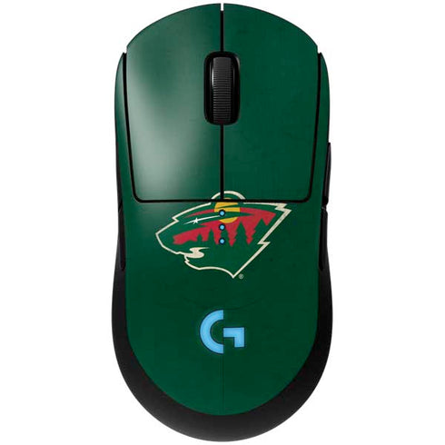 NHL Minnesota Wild Distressed G Pro Wireless Gaming Mouse Skin
