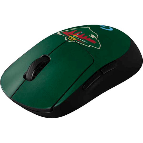 NHL Minnesota Wild Distressed G Pro Wireless Gaming Mouse Skin