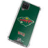 NHL Minnesota Wild Distressed Galaxy A12 Clear Case