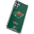 NHL Minnesota Wild Distressed Galaxy A13 5G Clear Case