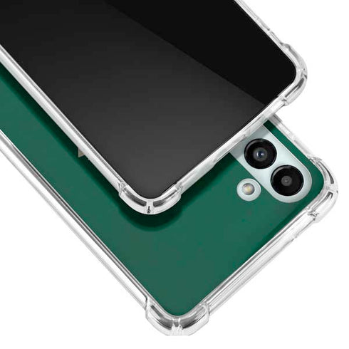 NHL Minnesota Wild Distressed Galaxy A13 5G Clear Case
