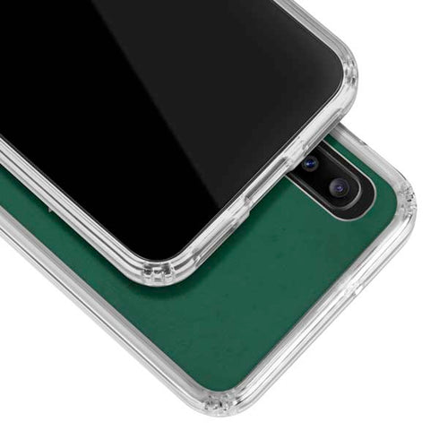 NHL Minnesota Wild Distressed Galaxy A30 Clear Case