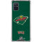 NHL Minnesota Wild Distressed Galaxy A51 5G Clear Case