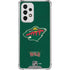 NHL Minnesota Wild Distressed Galaxy A53 5G Clear Case