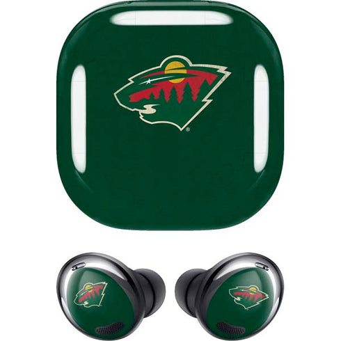 NHL Minnesota Wild Distressed Galaxy Buds Pro Skin