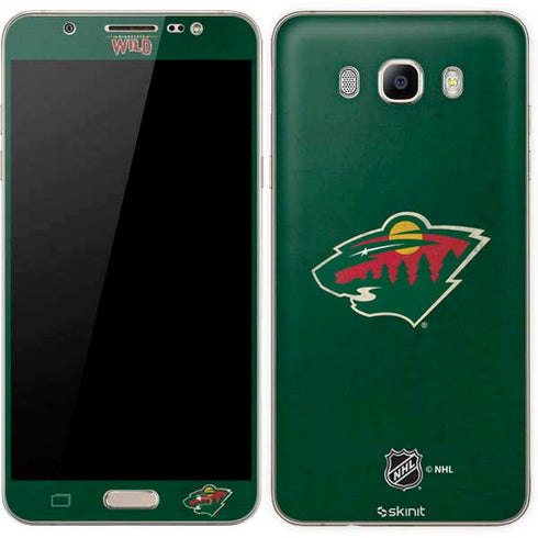 NHL Minnesota Wild Distressed Galaxy J7 Skin