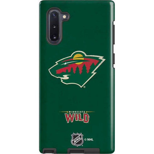 NHL Minnesota Wild Distressed Galaxy Note 10 Pro Case