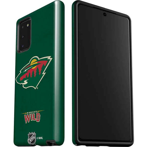 NHL Minnesota Wild Distressed Galaxy Note20 5G Pro Case