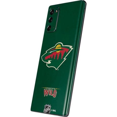 NHL Minnesota Wild Distressed Galaxy Note20 5G Skin