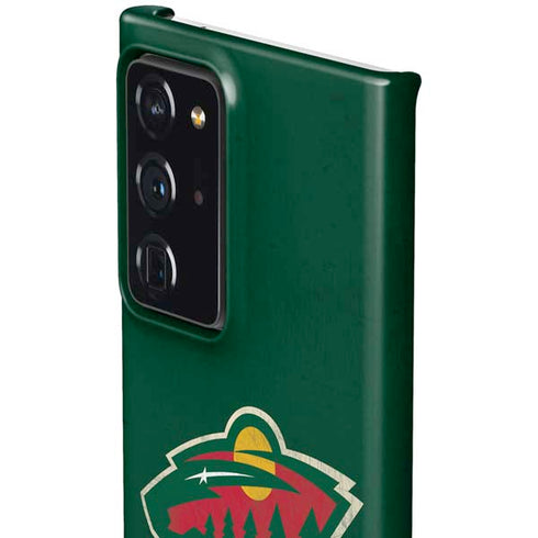 NHL Minnesota Wild Distressed Galaxy Note20 Ultra 5G Lite Case