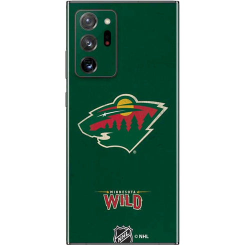 NHL Minnesota Wild Distressed Galaxy Note20 Ultra 5G Skin