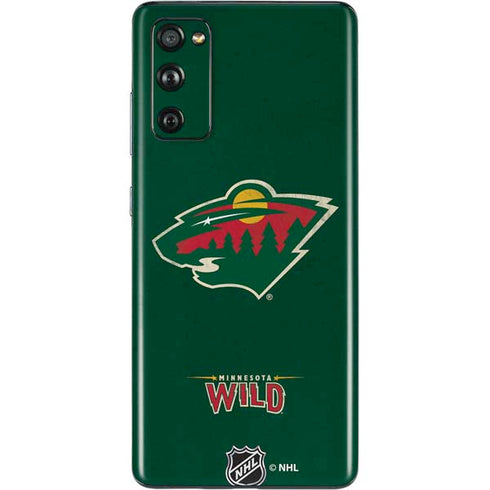 NHL Minnesota Wild Distressed Galaxy S20 Fan Edition Skin