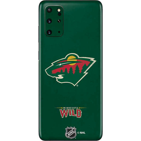 NHL Minnesota Wild Distressed Galaxy S20 Plus Skin