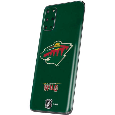 NHL Minnesota Wild Distressed Galaxy S20 Plus Skin