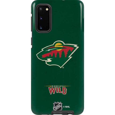 NHL Minnesota Wild Distressed Galaxy S20 Pro Case