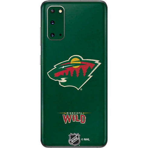 NHL Minnesota Wild Distressed Galaxy S20 Skin