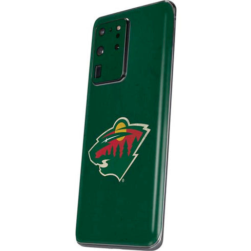 NHL Minnesota Wild Distressed Galaxy S20 Ultra 5G Skin