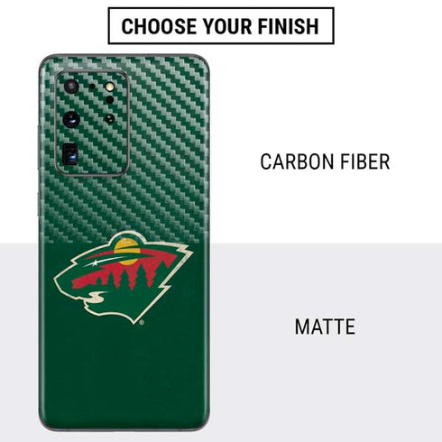 NHL Minnesota Wild Distressed Galaxy S20 Ultra 5G Skin