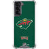NHL Minnesota Wild Distressed Galaxy S21 5G Clear Case