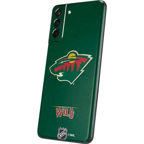 NHL Minnesota Wild Distressed Galaxy S21 5G Skin