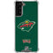NHL Minnesota Wild Distressed Galaxy S21 FE Clear Case
