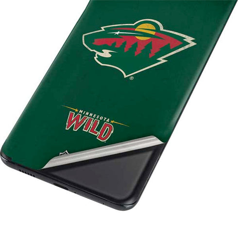NHL Minnesota Wild Distressed Galaxy S21 Plus 5G Skin