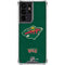 NHL Minnesota Wild Distressed Galaxy S21 Ultra 5G Clear Case