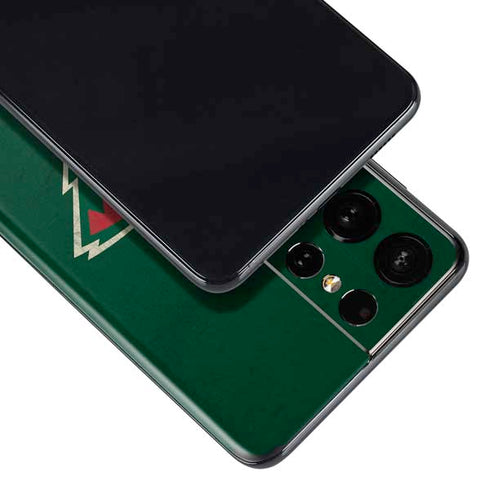 NHL Minnesota Wild Distressed Galaxy S21 Ultra 5G Skin
