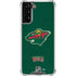 NHL Minnesota Wild Distressed Galaxy S22 Plus Clear Case