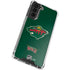 NHL Minnesota Wild Distressed Galaxy S22 Plus Clear Case